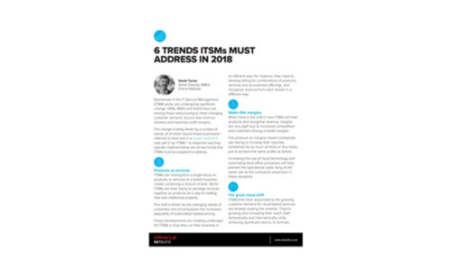 6 trendów ITSMS musi się odnieść