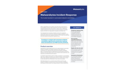 Malwarebytes Reakcja na incydent