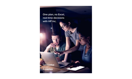 Jeden plan, bez excel, decyzje w czasie rzeczywistym w HP Inc.