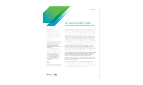 VMware Cloud na AWS
